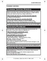 Preview for 51 page of Panasonic KX-TG2420 Operating Instructions Manual