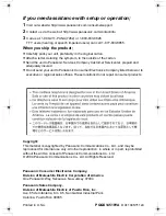 Preview for 56 page of Panasonic KX-TG2420 Operating Instructions Manual