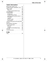 Preview for 3 page of Panasonic KX-TG2421 Operating Instructions Manual