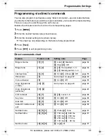 Preview for 39 page of Panasonic KX-TG2421 Operating Instructions Manual