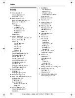 Preview for 58 page of Panasonic KX-TG2421 Operating Instructions Manual