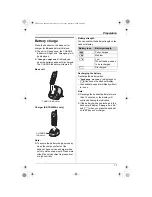 Preview for 11 page of Panasonic KX-TG2421AL Operating Instructions Manual