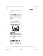 Preview for 15 page of Panasonic KX-TG2421AL Operating Instructions Manual