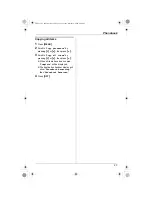 Preview for 23 page of Panasonic KX-TG2421AL Operating Instructions Manual