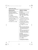 Preview for 32 page of Panasonic KX-TG2421AL Operating Instructions Manual