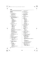 Предварительный просмотр 48 страницы Panasonic KX-TG2421AL Operating Instructions Manual