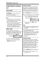 Предварительный просмотр 18 страницы Panasonic KX-TG2421NZ Operating Instructions Manual