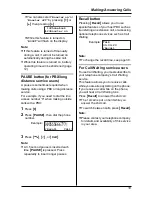 Предварительный просмотр 19 страницы Panasonic KX-TG2421NZ Operating Instructions Manual