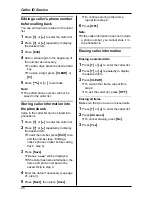 Предварительный просмотр 26 страницы Panasonic KX-TG2421NZ Operating Instructions Manual