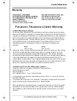 Предварительный просмотр 55 страницы Panasonic KX-TG2421W Operating Instructions Manual