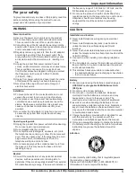 Preview for 5 page of Panasonic KX-TG242SK Operating Instructions Manual