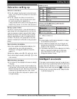 Preview for 9 page of Panasonic KX-TG242SK Operating Instructions Manual