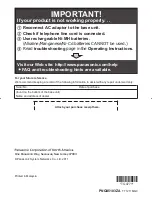 Предварительный просмотр 56 страницы Panasonic KX-TG242SK Operating Instructions Manual