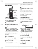 Предварительный просмотр 17 страницы Panasonic KX-TG2431. Operating Instructions Manual