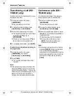 Предварительный просмотр 32 страницы Panasonic KX-TG2431. Operating Instructions Manual