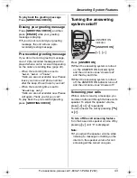 Предварительный просмотр 43 страницы Panasonic KX-TG2431. Operating Instructions Manual