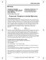 Предварительный просмотр 67 страницы Panasonic KX-TG2431. Operating Instructions Manual