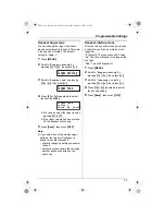 Предварительный просмотр 33 страницы Panasonic KX-TG2431AL Operating Instructions Manual