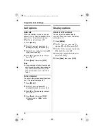 Предварительный просмотр 34 страницы Panasonic KX-TG2431AL Operating Instructions Manual