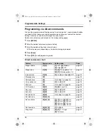 Предварительный просмотр 38 страницы Panasonic KX-TG2431AL Operating Instructions Manual