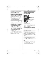 Предварительный просмотр 41 страницы Panasonic KX-TG2431AL Operating Instructions Manual