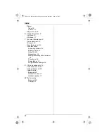 Предварительный просмотр 62 страницы Panasonic KX-TG2431AL Operating Instructions Manual