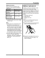 Preview for 13 page of Panasonic KX-TG2431NZ Operating Instructions Manual