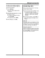 Preview for 19 page of Panasonic KX-TG2431NZ Operating Instructions Manual