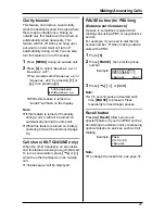 Preview for 21 page of Panasonic KX-TG2431NZ Operating Instructions Manual