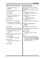 Preview for 25 page of Panasonic KX-TG2431NZ Operating Instructions Manual