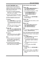 Preview for 31 page of Panasonic KX-TG2431NZ Operating Instructions Manual