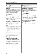 Preview for 36 page of Panasonic KX-TG2431NZ Operating Instructions Manual