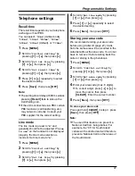 Preview for 37 page of Panasonic KX-TG2431NZ Operating Instructions Manual