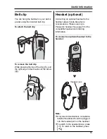 Preview for 51 page of Panasonic KX-TG2431NZ Operating Instructions Manual