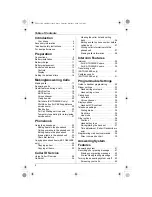 Предварительный просмотр 2 страницы Panasonic KX-TG2433BX Operating Instructions Manual