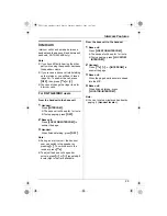 Предварительный просмотр 29 страницы Panasonic KX-TG2433BX Operating Instructions Manual