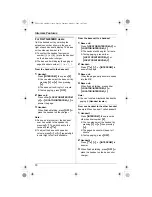 Предварительный просмотр 30 страницы Panasonic KX-TG2433BX Operating Instructions Manual