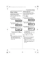 Предварительный просмотр 33 страницы Panasonic KX-TG2433BX Operating Instructions Manual