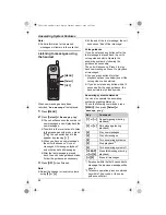 Предварительный просмотр 44 страницы Panasonic KX-TG2433BX Operating Instructions Manual