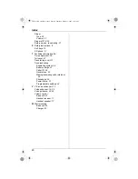 Предварительный просмотр 60 страницы Panasonic KX-TG2433BX Operating Instructions Manual