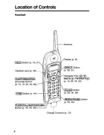 Предварительный просмотр 6 страницы Panasonic KX-TG2451 Operating Instructions Manual