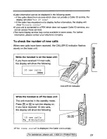 Предварительный просмотр 23 страницы Panasonic KX-TG2451 Operating Instructions Manual