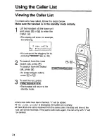 Предварительный просмотр 24 страницы Panasonic KX-TG2451 Operating Instructions Manual