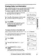 Предварительный просмотр 29 страницы Panasonic KX-TG2451 Operating Instructions Manual