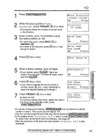 Предварительный просмотр 33 страницы Panasonic KX-TG2451 Operating Instructions Manual