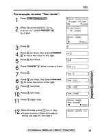 Предварительный просмотр 35 страницы Panasonic KX-TG2451 Operating Instructions Manual