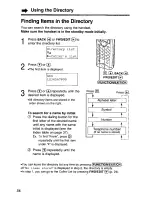 Предварительный просмотр 36 страницы Panasonic KX-TG2451 Operating Instructions Manual