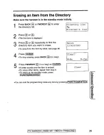 Предварительный просмотр 39 страницы Panasonic KX-TG2451 Operating Instructions Manual