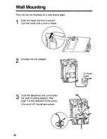 Предварительный просмотр 46 страницы Panasonic KX-TG2451 Operating Instructions Manual