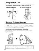 Предварительный просмотр 48 страницы Panasonic KX-TG2451 Operating Instructions Manual